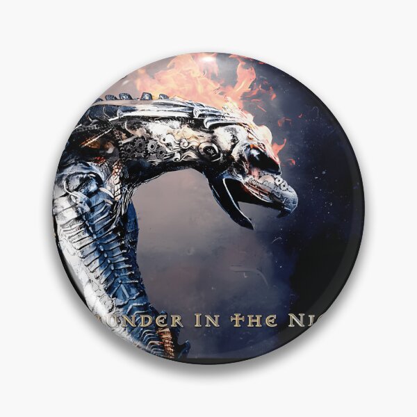 Item preview, Dream Evil - Thunder in the Night album 2025 designed and sold by VaporThicket.