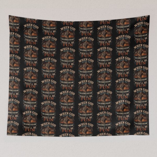 Item preview, When God Made Me He Grinned And Said Western Cowboy designed and sold by Pider-Vampire.