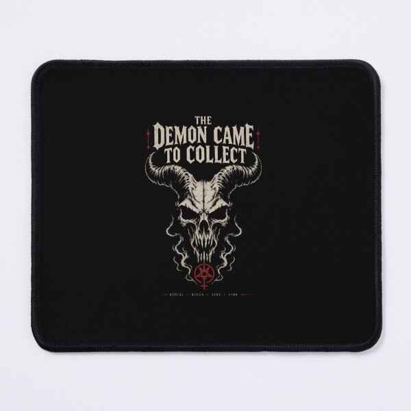 Item preview, The Demon Came To Collect - 1988 Occult Metal designed and sold by NiremmeeArt.