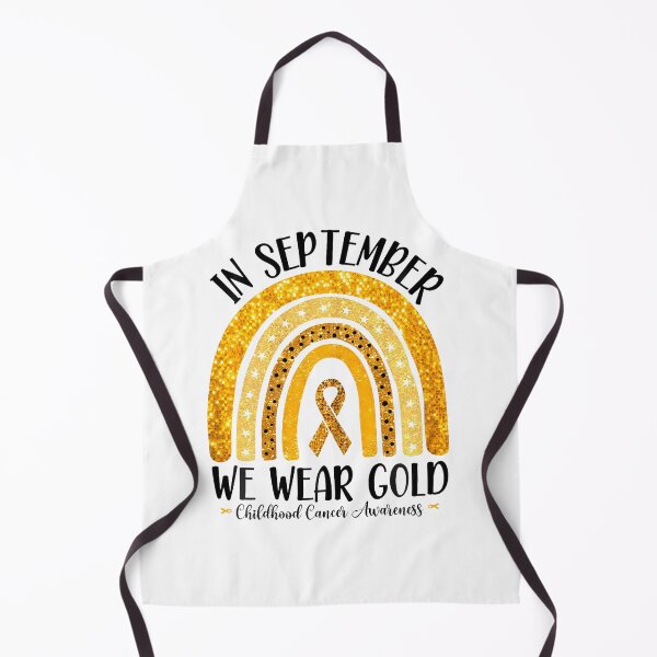 Item preview, In September We Wear Gold Rainbow Childhood Cancer Awareness designed and sold by Pider-Vampire.