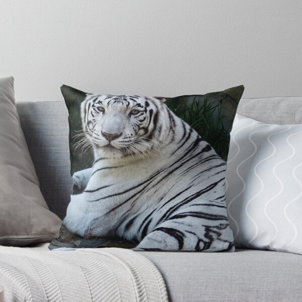 Item preview, Majestic White Bengal Tiger designed and sold by ArtworkNorth.