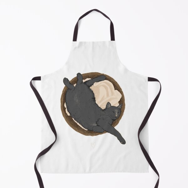 Item preview, sleeping cat in basket designed and sold by Sternentor Atelier.