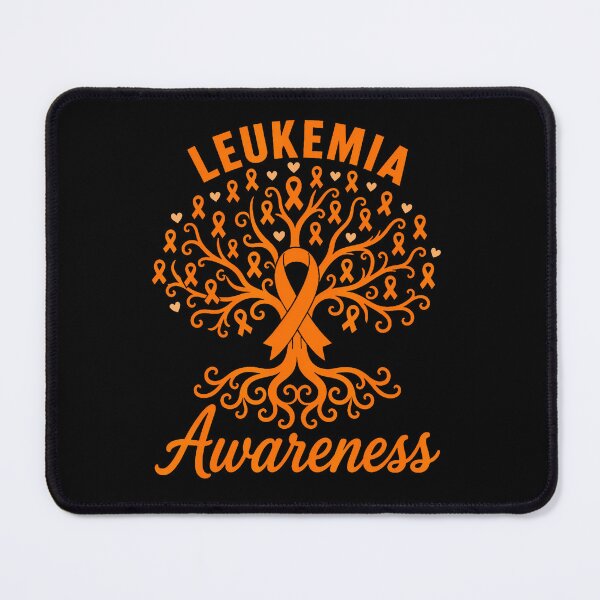 Item preview, Leukemia Awareness Orange Ribbon Tree Family Support Cute designed and sold by Pider-Vampire.