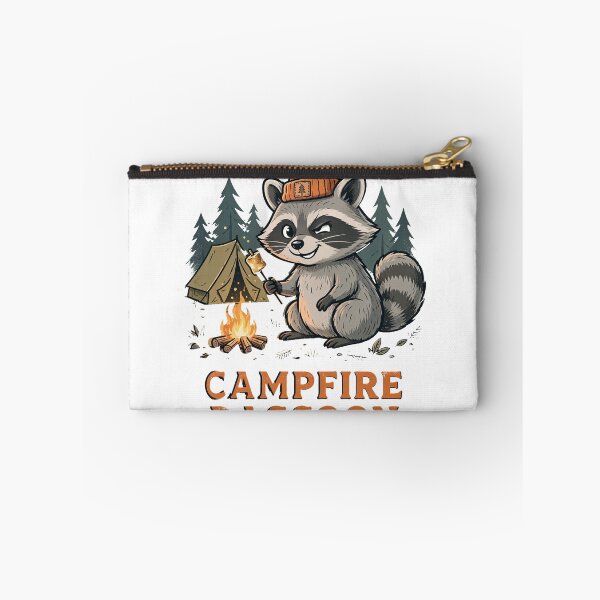 Item preview, Camp fire raccoon  designed and sold by PaniCraftstore.