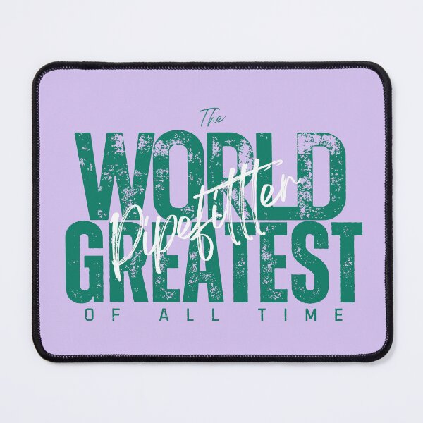 Item preview, World Greatest Pipefitter - Colleague Appreciation Gift For Women - Minimalist Light Lavender designed and sold by Doiemacreations.