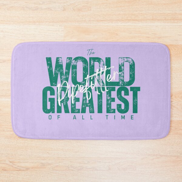 Item preview, World Greatest Pipefitter - Colleague Appreciation Gift For Women - Minimalist Light Lavender designed and sold by Doiemacreations.