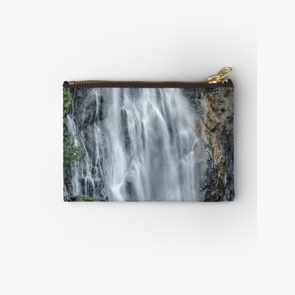 Item preview, Beautiful high waterfall in swiss Alps, water splash designed and sold by Alexander Sorokopud.
