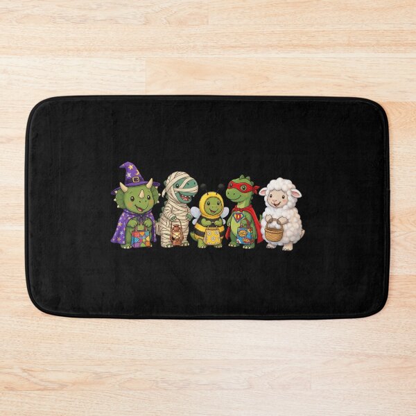 Item preview, Cute Halloween Dinosaurs Trick or Treat Squad designed and sold by hamadacolonel.