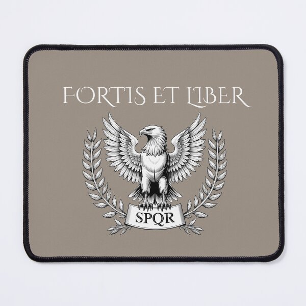 Item preview, Fortis et Liber – Strong and Free Latin Motto, Freedom Classical Design designed and sold by semenol.