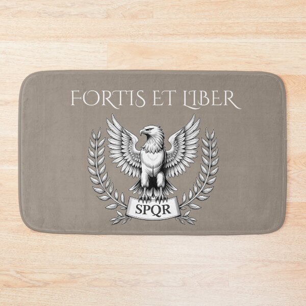 Item preview, Fortis et Liber – Strong and Free Latin Motto, Freedom Classical Design designed and sold by semenol.
