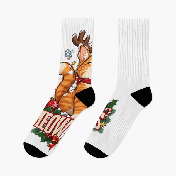 Item preview, Reindeer Cat Christmas Meowy Xmas designed and sold by WelLarsDigitals.
