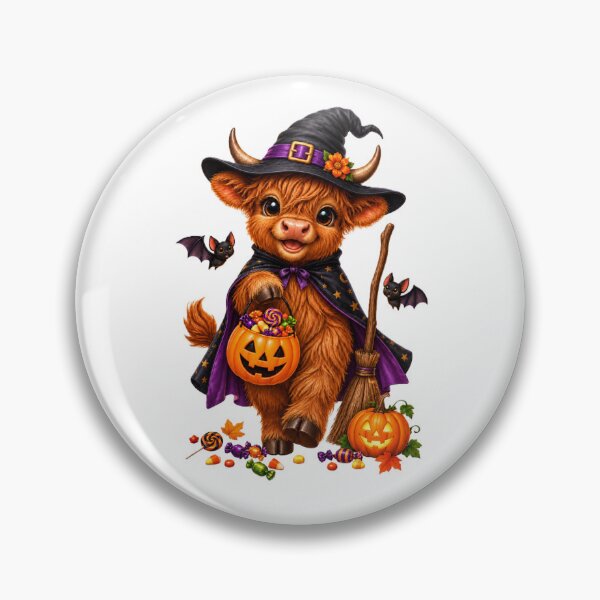 Item preview, Baby Highland Cow Witch designed and sold by A5ranch merch.