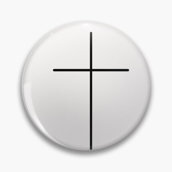 Item preview, Minimal Latin Cross Simple Christian Symbol Art designed and sold by Art&Fun.