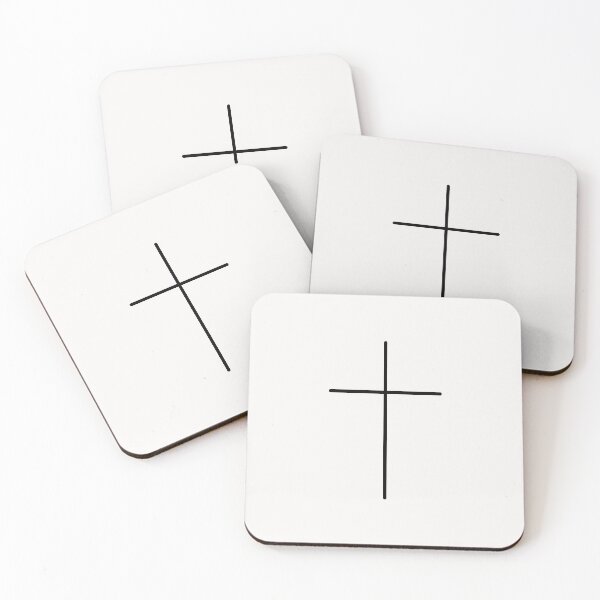 Item preview, Minimal Latin Cross Simple Christian Symbol Art designed and sold by Art&Fun.