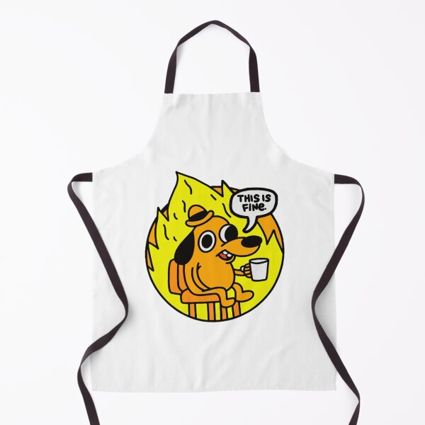 Item preview, This is Fine Funny Meme designed and sold by Urrayfhgalexysm.