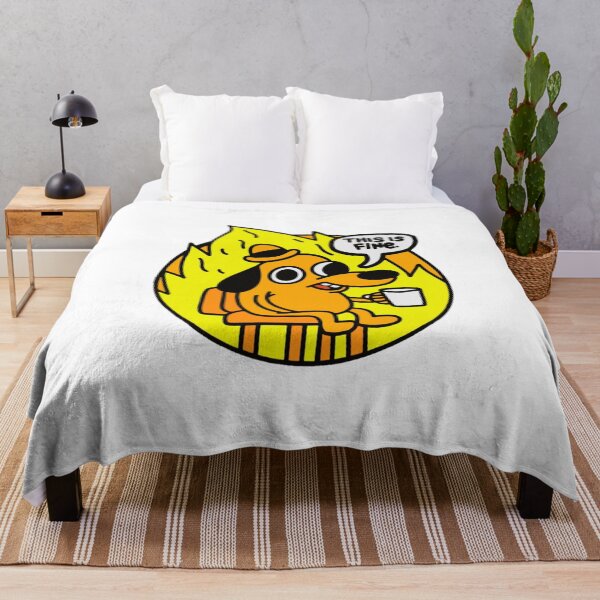 Item preview, This is Fine Funny Meme designed and sold by Urrayfhgalexysm.