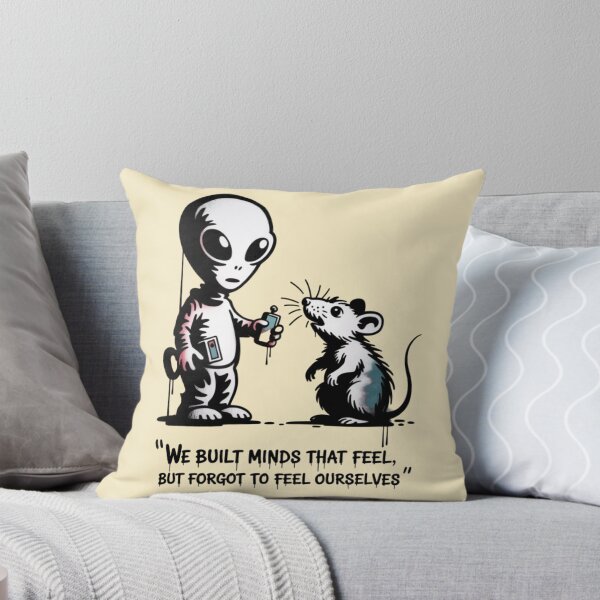 Item preview, Banksy - We built minds that feel, but forgot to feel ourselves designed and sold by 123ks.
