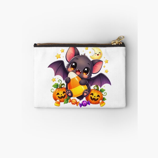 Item preview, Cute Halloween Bat Hugging Candy Corn designed and sold by MySthore.