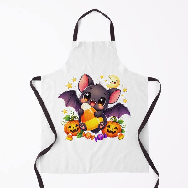 Item preview, Cute Halloween Bat Hugging Candy Corn designed and sold by MySthore.