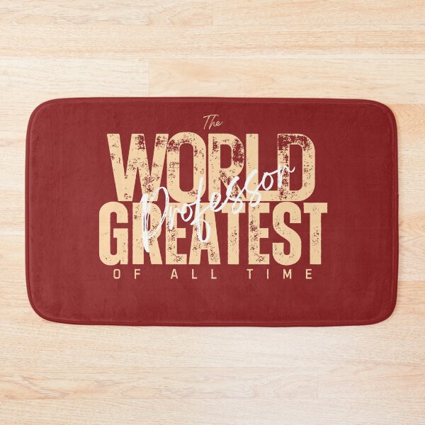 Item preview, World Greatest Professor - Coworker Career Change Gift For Husband - Retro Red designed and sold by Doiemacreations.
