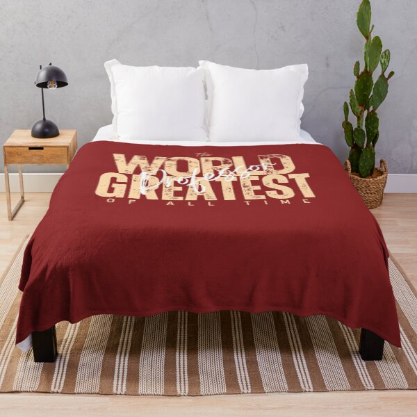 Item preview, World Greatest Professor - Coworker Career Change Gift For Husband - Retro Red designed and sold by Doiemacreations.