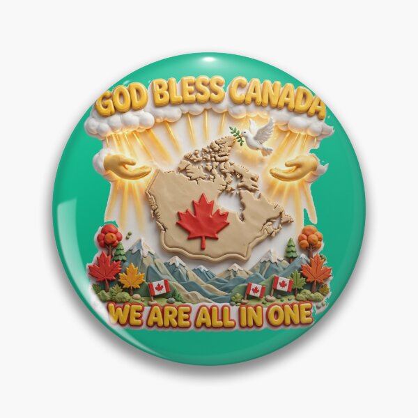 Item preview, God Bless Canada    designed and sold by PaintMeWorld.