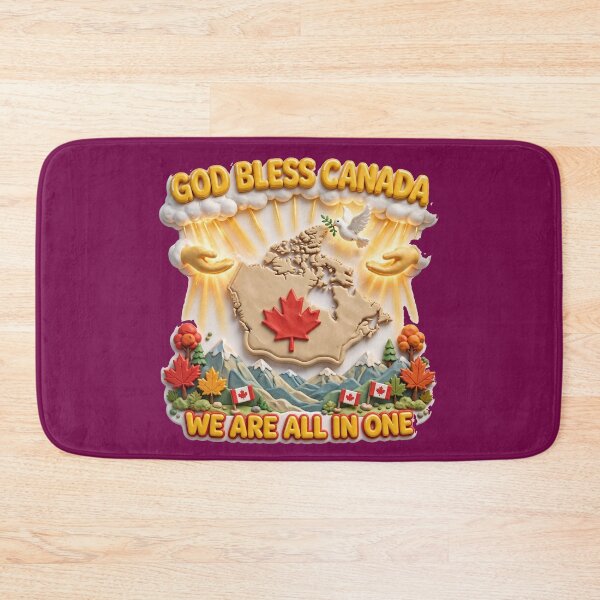 Item preview, God Bless Canada    designed and sold by PaintMeWorld.