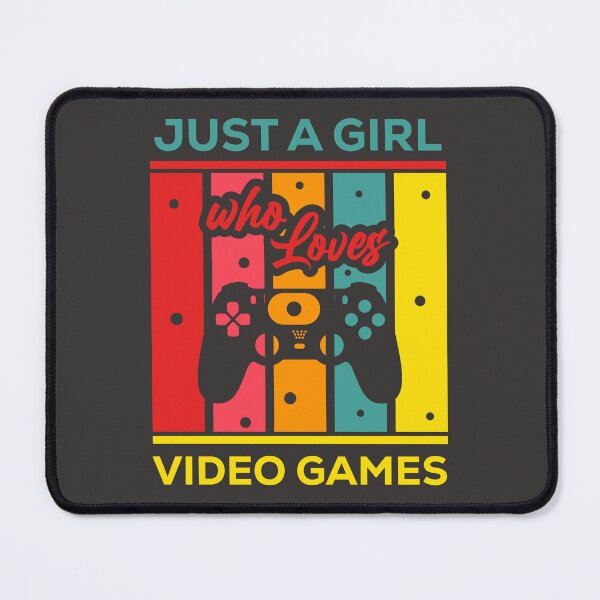 Item preview, Just a Girl who loves video games T-shirt Design designed and sold by CreativeFrndz.