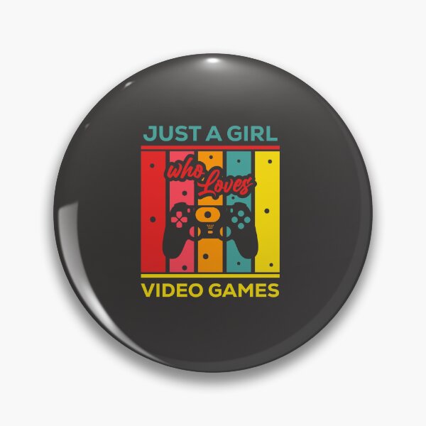 Item preview, Just a Girl who loves video games T-shirt Design designed and sold by CreativeFrndz.