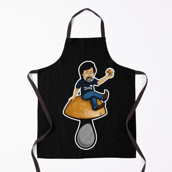 Item preview, Terence McKenna - The Mushroom Man - black designed and sold by PsilocyBram.