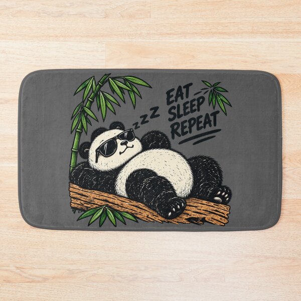 Item preview, Eat Sleep Repeat Chill Panda designed and sold by Houldi.