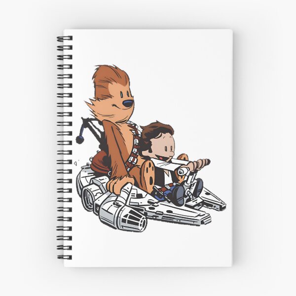 Item preview, Chewbacca Inspired Calvin and Hobbes Style Illustration designed and sold by TzmMedia.