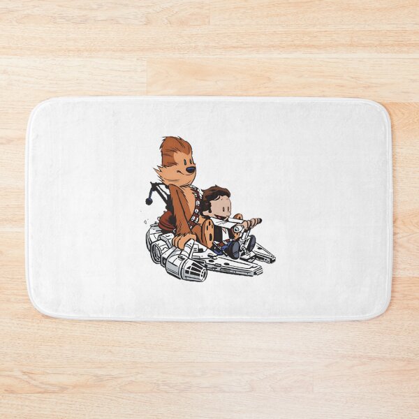Item preview, Chewbacca Inspired Calvin and Hobbes Style Illustration designed and sold by TzmMedia.