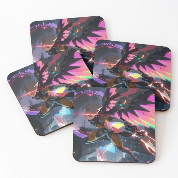 Item preview, Cyber Angel Flying High in Neon Light (V5) designed and sold by SabaMirzique.