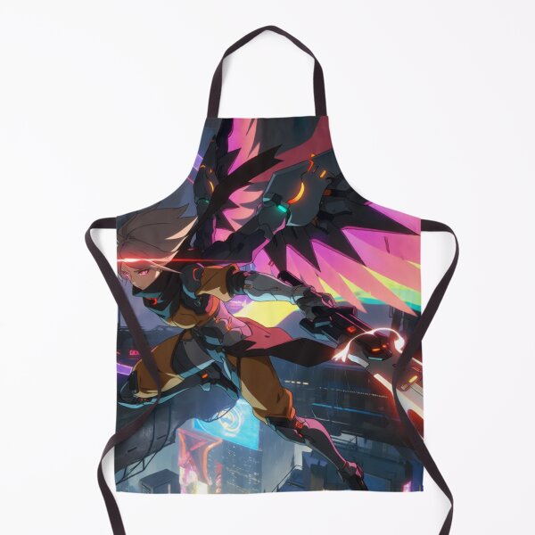 Item preview, Cyber Angel Flying High in Neon Light (V5) designed and sold by SabaMirzique.
