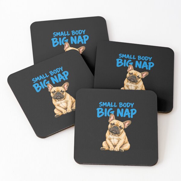 Item preview, Small Body Big Nap Funny French Bulldog designed and sold by AdicretorDesign.
