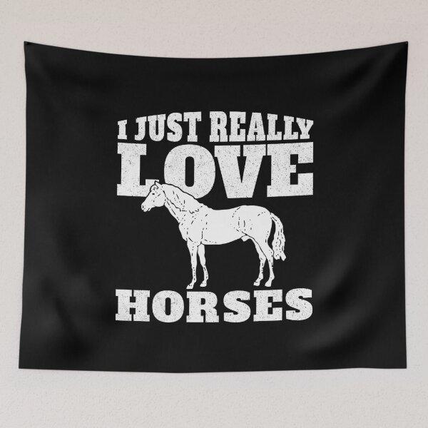 Item preview, I Just Really Love Horses designed and sold by inkedtee.