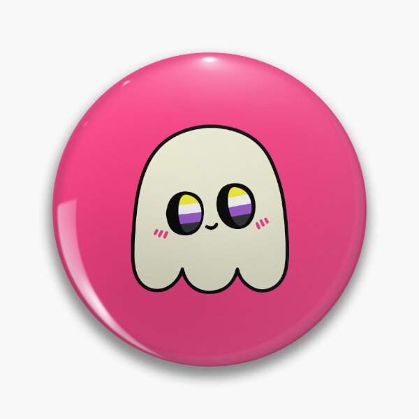 Item preview, Boo-tiful Enby – Kawaii Non-Binary Pride Ghost designed and sold by Cannaxes Studio.