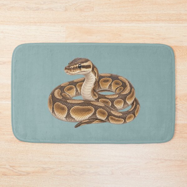 Item preview, Coiled Brown Snake Illustration for Reptile and Wildlife Lovers designed and sold by Theproxmrt.