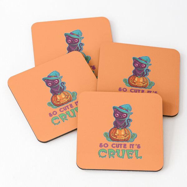 Item preview, Cute It’s Cruel (on Orange) designed and sold by PawsitiveMum3.