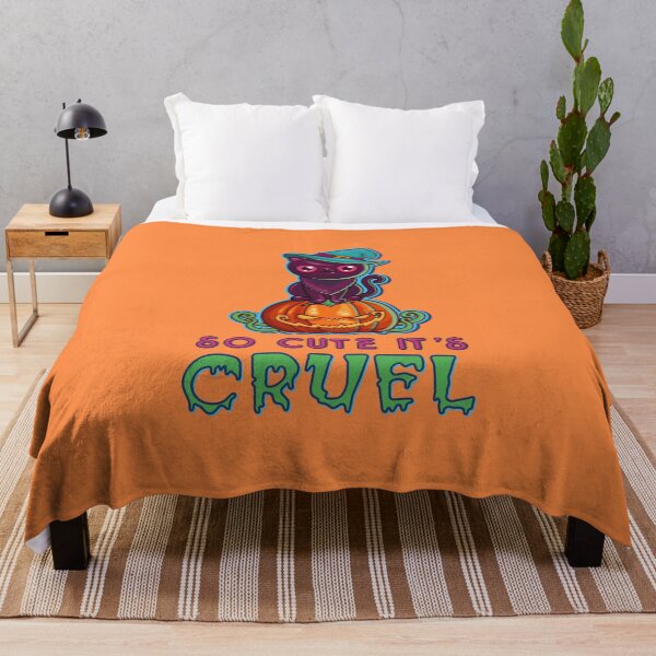 Item preview, Cute It’s Cruel (on Orange) designed and sold by PawsitiveMum3.
