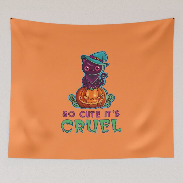 Item preview, Cute It’s Cruel (on Orange) designed and sold by PawsitiveMum3.