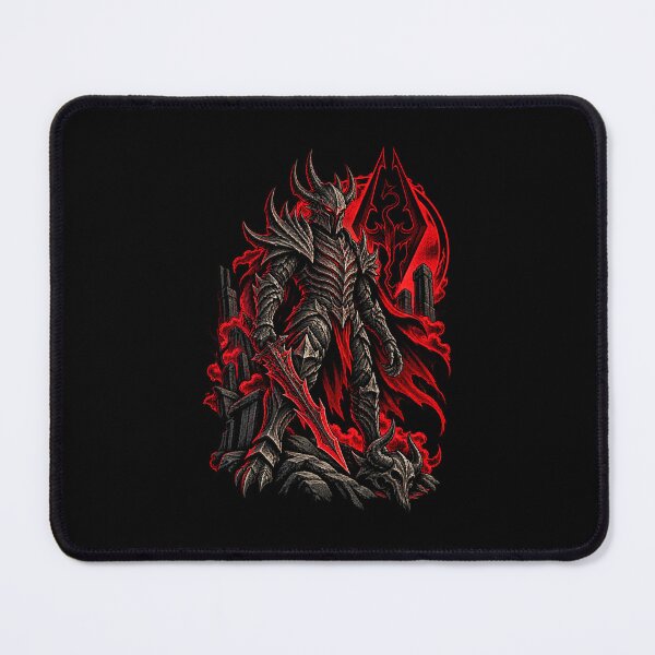 Item preview, Skyrim Daedric Armor Dark Fantasy Warrior designed and sold by Pandaburba.