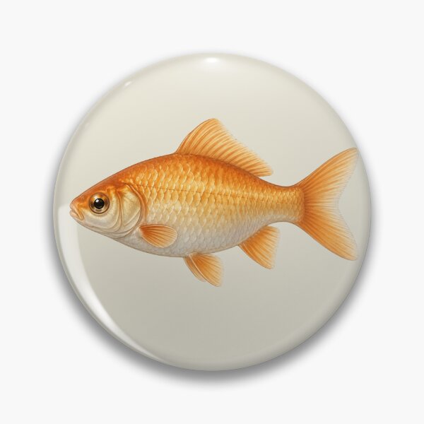 Item preview, Cute Orange Goldfish Illustration for Fish and Aquarium Lovers designed and sold by Theproxmrt.