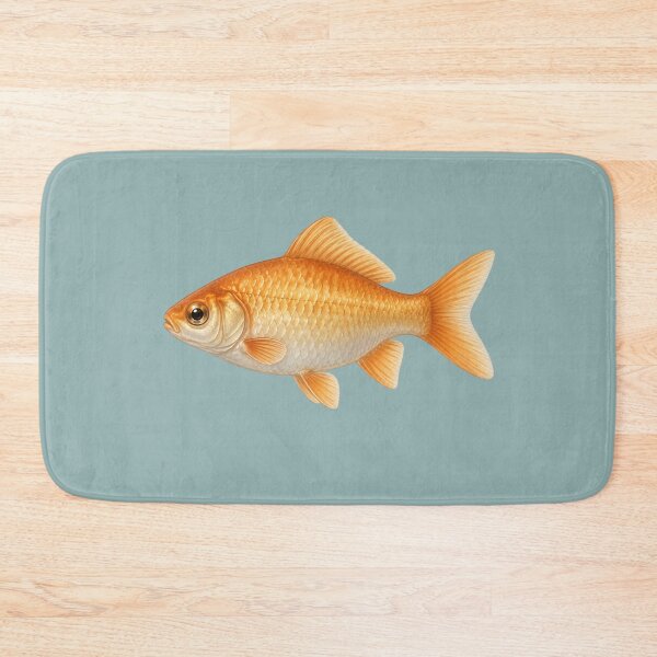 Item preview, Cute Orange Goldfish Illustration for Fish and Aquarium Lovers designed and sold by Theproxmrt.