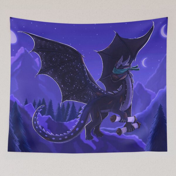Item preview, Wings of Fire Starflight the NightWing designed and sold by the-artsy-park.