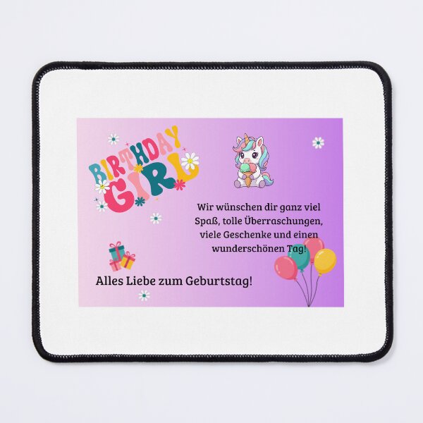 Item preview, Birthday card for a girl designed and sold by SGS-Design.