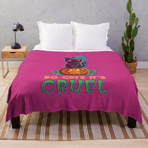 Item preview, Cute It’s Cruel (on Fuchsia) designed and sold by PawsitiveMum3.