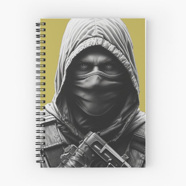 Item preview, Hooded Masked Gunman Intense designed and sold by YAM716.
