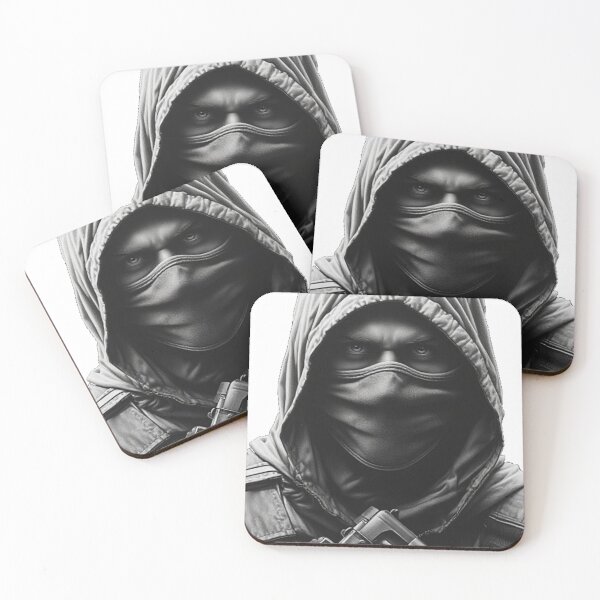 Item preview, Hooded Masked Gunman Intense designed and sold by YAM716.